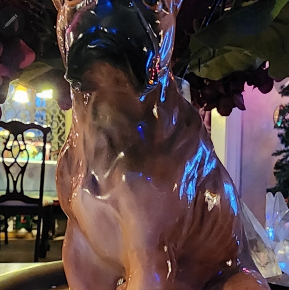 Vintage boxer Planter - Picture 2 of 5